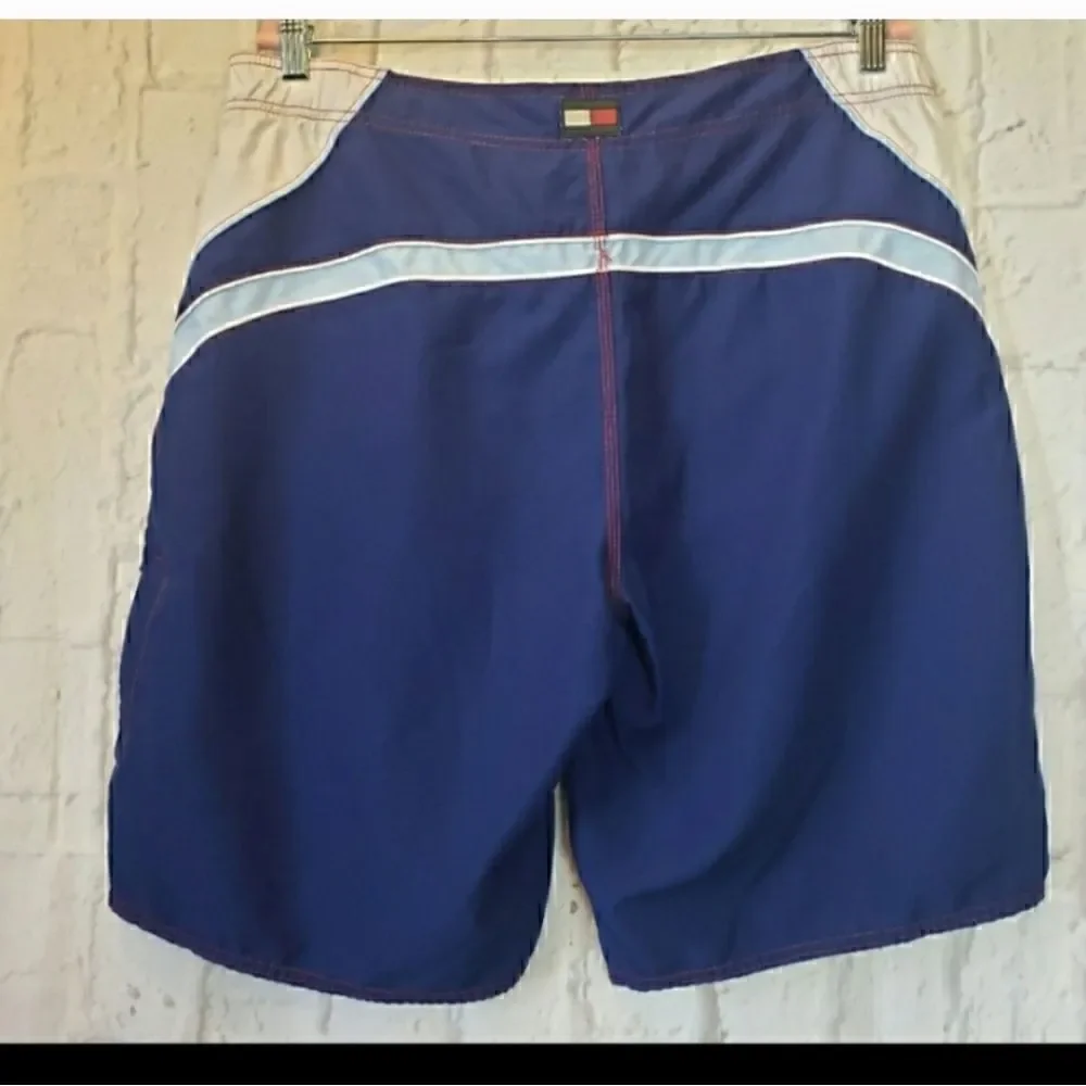 TOMMY HILFIGER Classic Swim Trunks Board Shorts Large